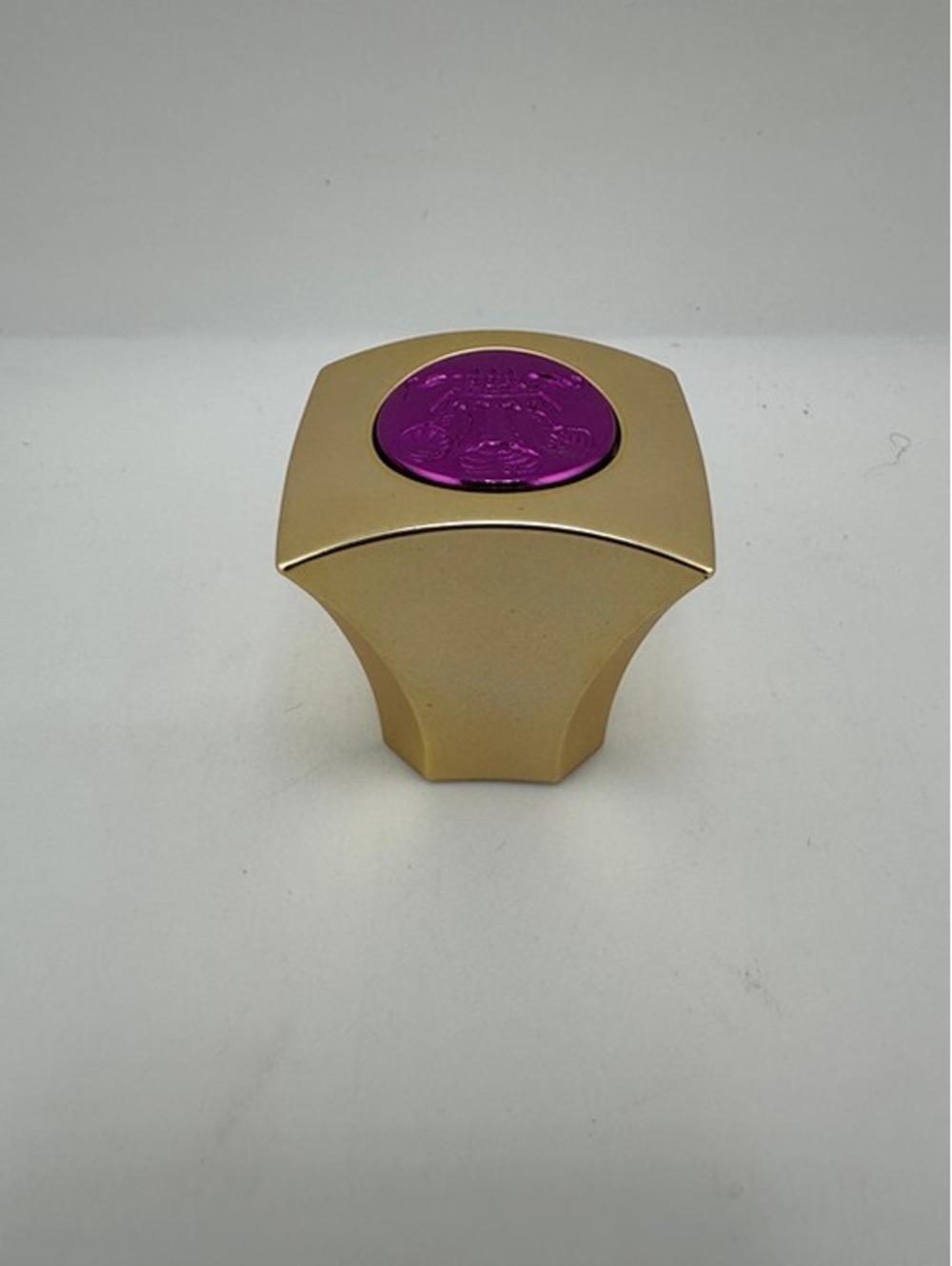 Premium Matte Gold Cap Round Purple Seal Old Style Gen 1 / 2
